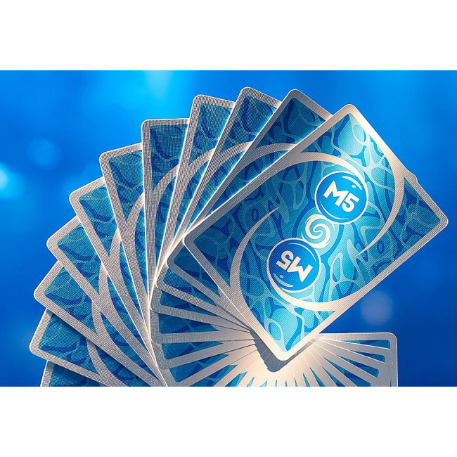 Научные игры, фокусы и опыты - Набор для фокусов Magic Five Игральные карты Blue deck (MF004)#2