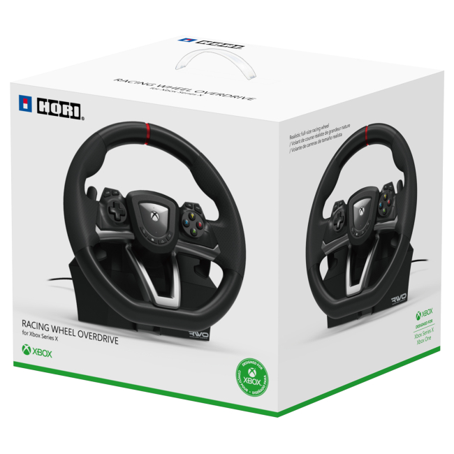 Игровые рули и контроллеры - Игровой руль HORI Racing wheel Overdrive (AB04-001U)#4