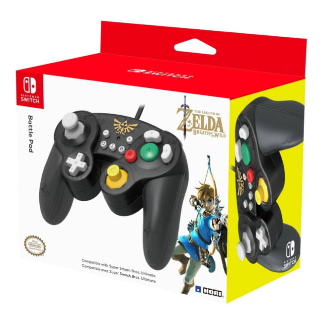 Геймпади - Геймпад HORI Battle pad Zelda (NSW-108U)#3