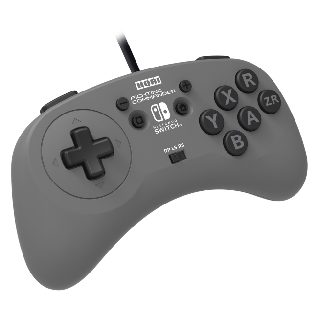 Геймпады - Геймпад HORI Fighting commander серый (NSW-244U)#2