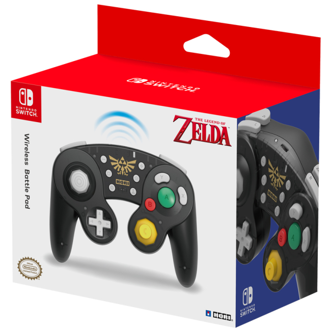 Геймпади - Геймпад HORI Wireless battle pad Zelda (NSW-274U)#4