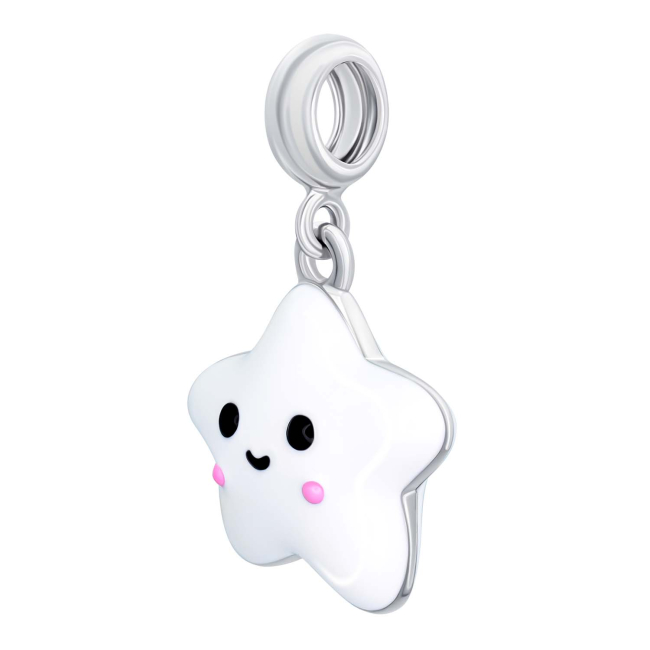 Ювелірні прикраси - Кулон UmaUmi Magic Seven біла зірка (2210000005181)#3