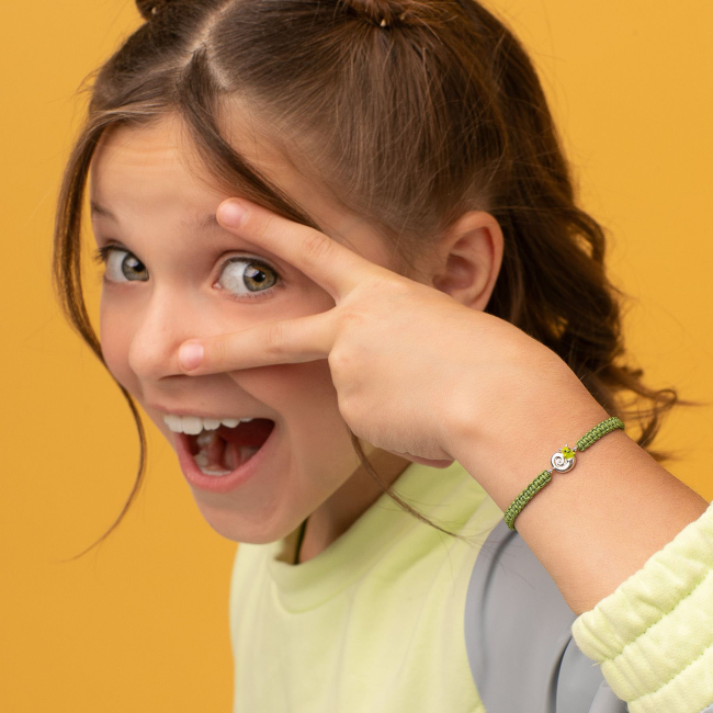 Ювелирные украшения - Браслет плетеный UmaUmi​ Magic Seven WOP улитка зеленый (2210000005679)#4