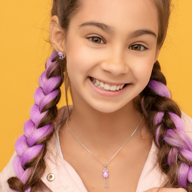 Ювелирные украшения - Кулон UmaUmi Magic Seven LIL ухоног фиолетовый (2210000005761)#4