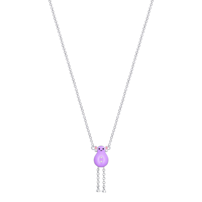 Ювелірні прикраси - Кольє UmaUmi Magic Seven LIL вухоніг фіолетовий (2210000005792)#4