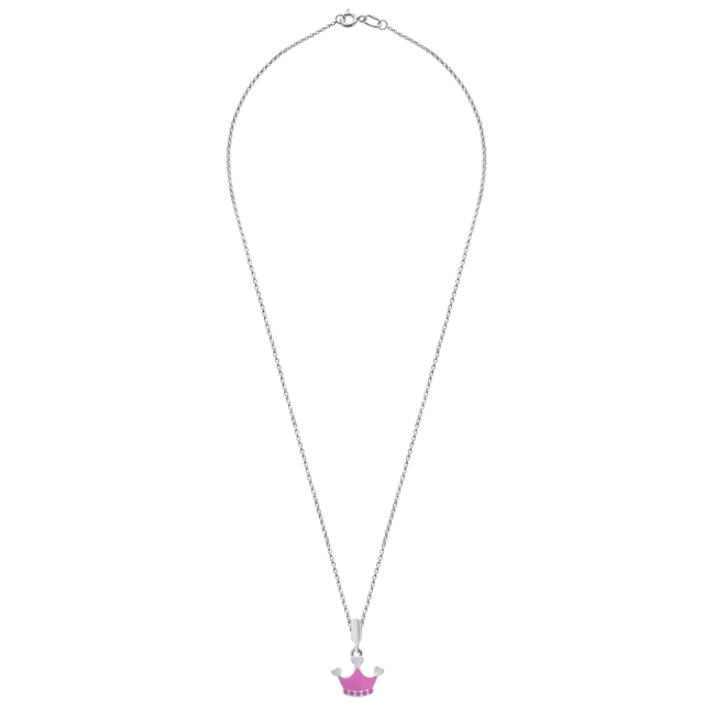 Ювелирные украшения - Кулон UmaUmi Symbols Корона розовый (0010000017007)#2