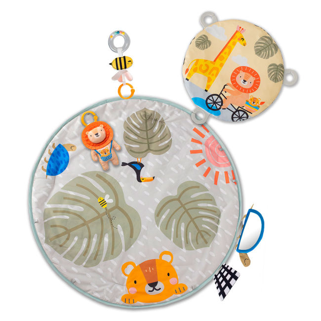 Развивающие коврики - Развивающий коврик Taf Toys Саванна Приключения на 360 музыкальный (12785)#4