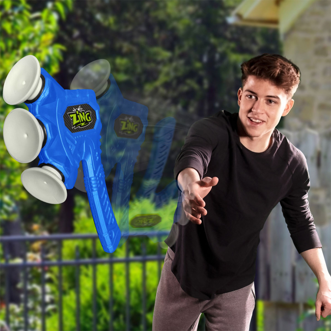 Холодна й метальна зброя - Іграшкова сокира ZING Air storm Zax cиня (ZG508B)#5