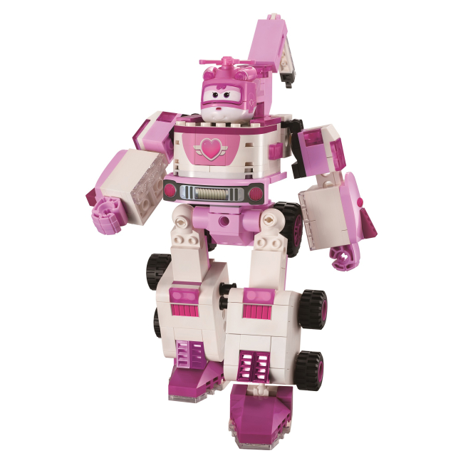 Конструктори з унікальними деталями - Конструктор Super Wings Small Blocks Buildable Transforming Vehicle Діззі (EU385006)#2