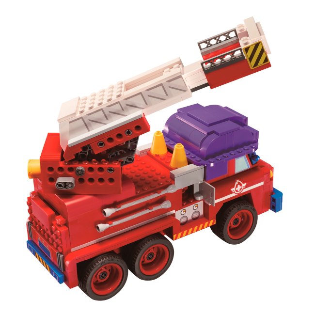 Конструкторы с уникальными деталями - Конструктор Super Wings Small Blocks Buildable Vehicle Set Sparky (EU385011)#2