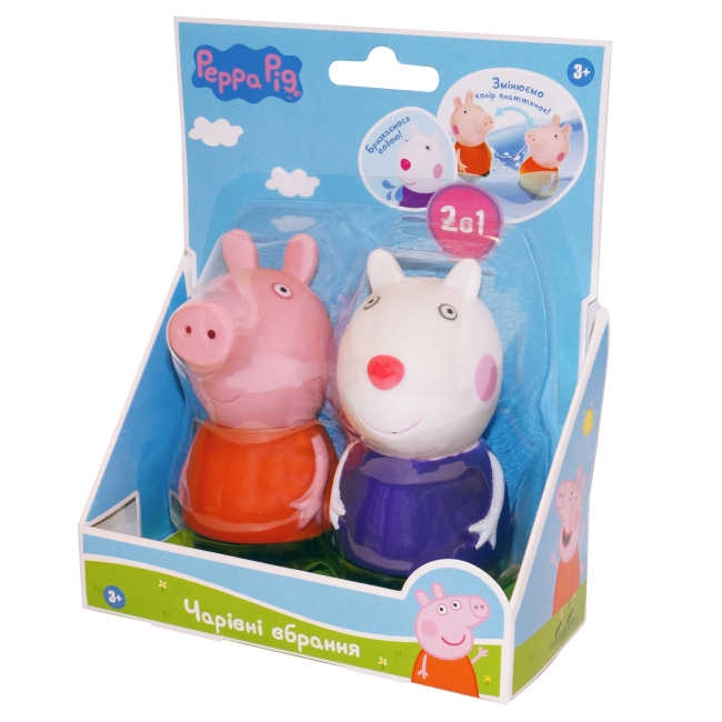 Іграшки для ванни - Ігровий набір для ванни Peppa Pig Пеппа та Сьюзі (122253)#2