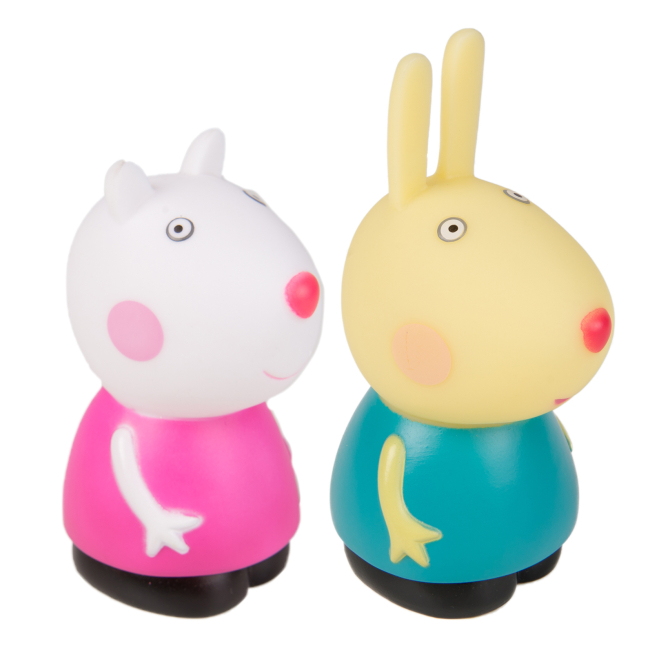 Игрушки для ванны - Игровой набор для ванны Peppa Pig Сьюзи и Ребекка (122262)#2