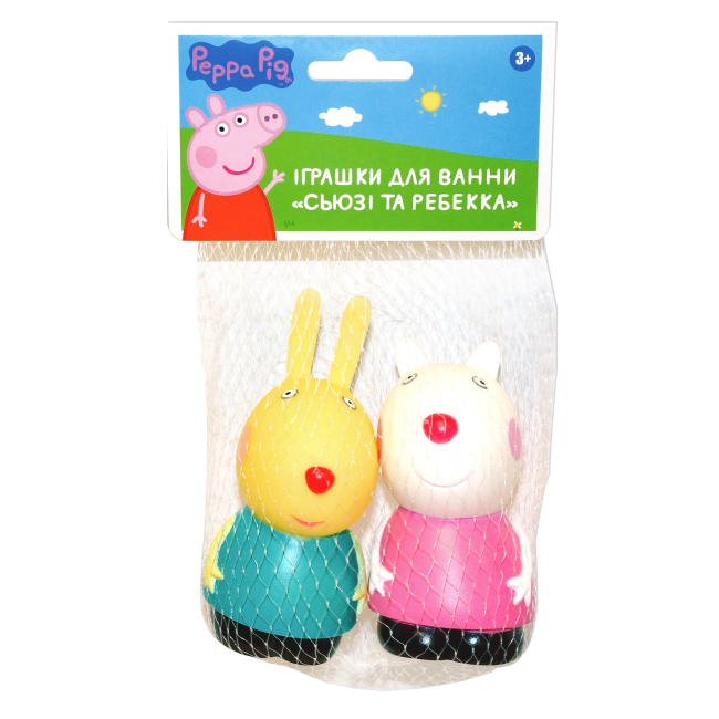 Игрушки для ванны - Игровой набор для ванны Peppa Pig Сьюзи и Ребекка (122262)#3