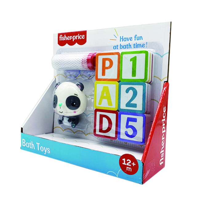Игрушки для ванны - Игрушка для ванны Fisher-Price Панда с набором букв и цифр (GMBT004B)#3