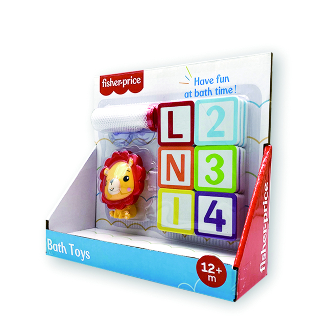 Игрушки для ванны - Игрушка для ванны Fisher-Price Львенок с набором букв и цифр (GMBT004A)#2