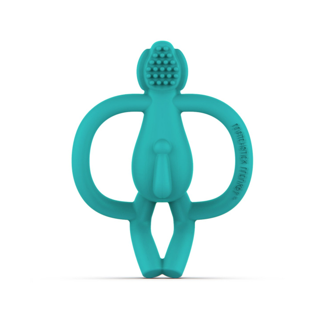 Брязкальця, прорізувачі - Прорізувач Matchistick Monkey Слон бірюзовий (MM-E-001)#3