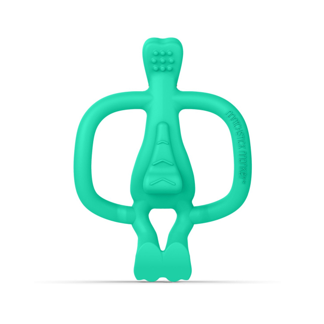 Брязкальця, прорізувачі - Прорізувач Matchistick Monkey Крокодил зелений (MM-С-001)#3