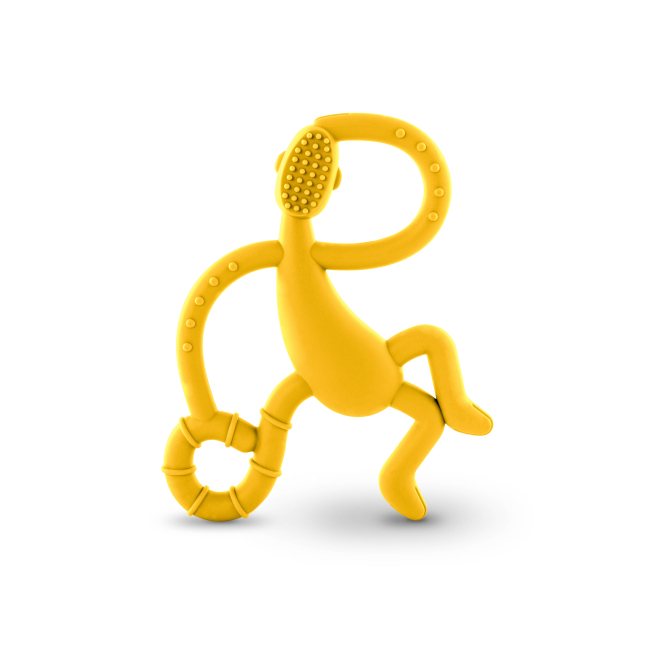 Погремушки, прорезыватели - Прорезыватель Matchistick Monkey Танцующая обезьянка желтый (MM-DMT-006)#2