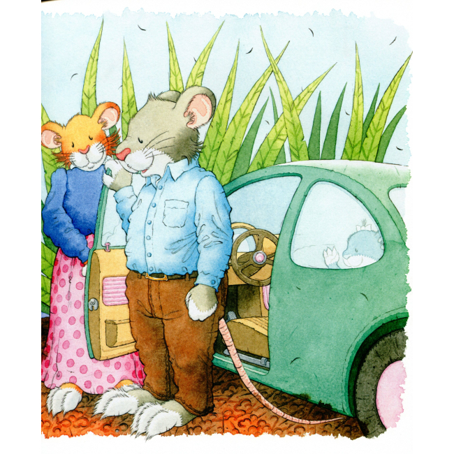 Книги-картинки для детей (2-6 лет) - Книжка «Мишеня Тім боїться іти до лікаря» Анна Казаліс (122639)#3