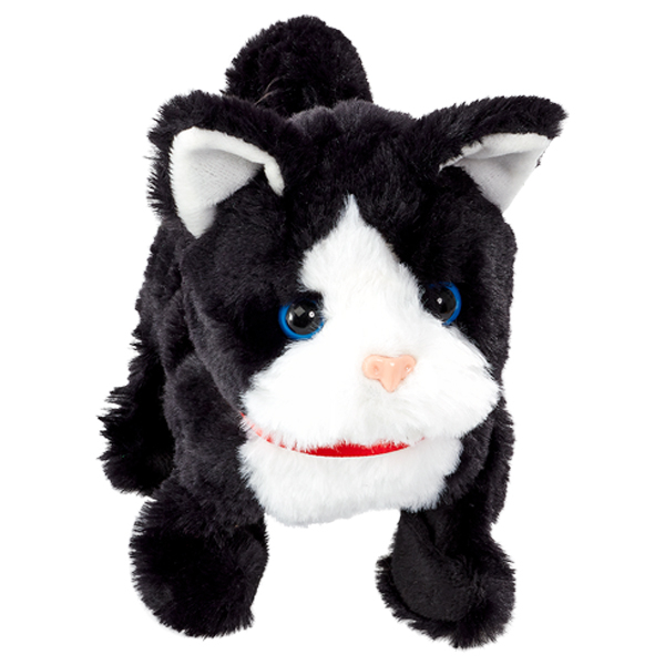 М'які тварини - Інтерактивна іграшка Addo Кошеня чорне (315-11144-B/1)#2