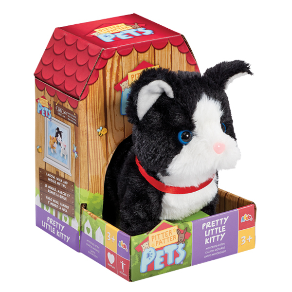 М'які тварини - Інтерактивна іграшка Addo Кошеня чорне (315-11144-B/1)#4