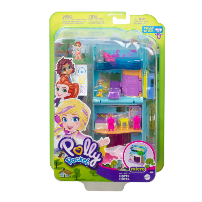 Куклы - Игровой набор Polly Pocket Магазин Полливиля Отель (GGC29/GKL58)#5