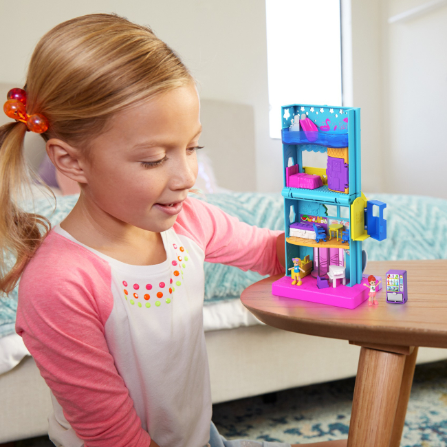 Куклы - Игровой набор Polly Pocket Магазин Полливиля Отель (GGC29/GKL58)#7