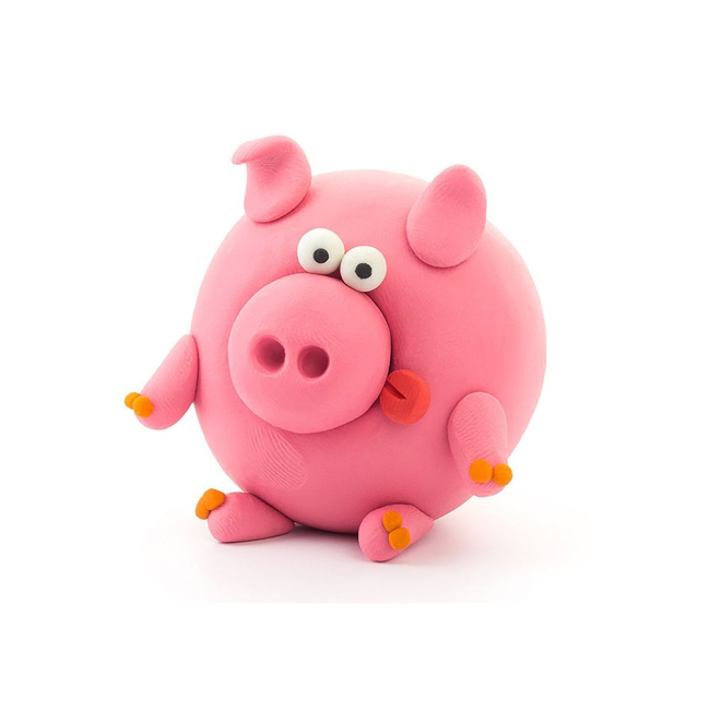 Набори для ліплення - Набір пластиліну Ліпака Поросятко (30045-UA01)#3