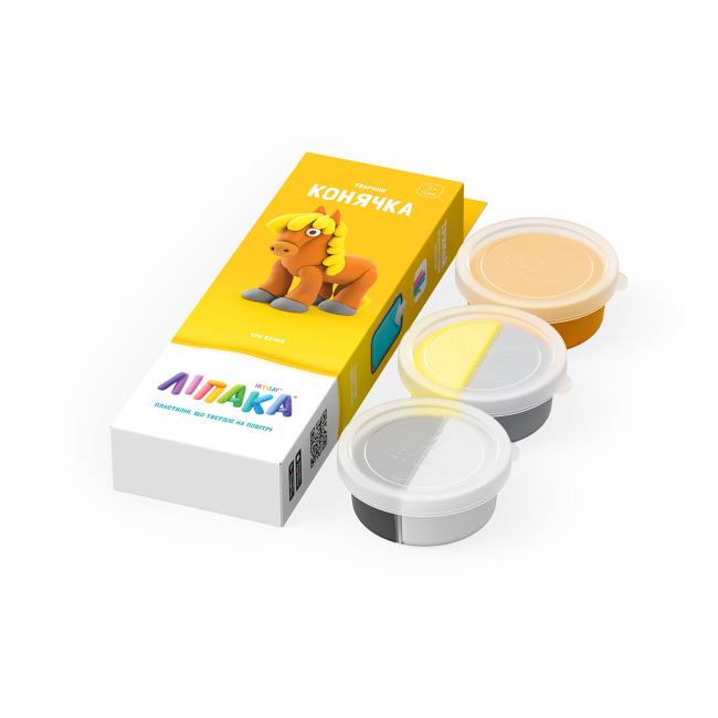 Наборы для лепки - ​Набор пластилина Липака Лошадка (30046-UA01)#2