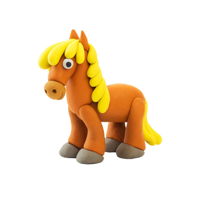 Наборы для лепки - ​Набор пластилина Липака Лошадка (30046-UA01)#3