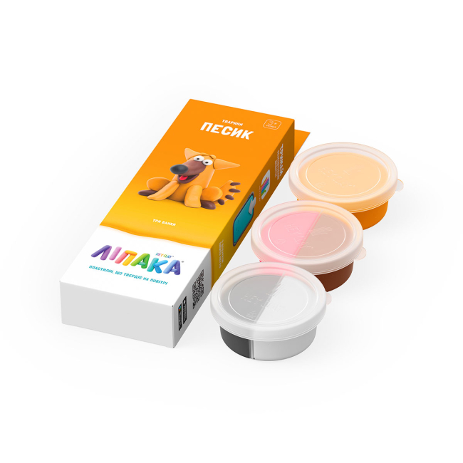 Набори для ліплення - Набір пластиліну Ліпака Песик (30048-UA01)#2