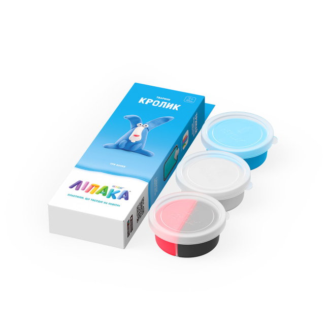 Набори для ліплення - Набір пластиліну Ліпака Кролик (30050-UA01)#2