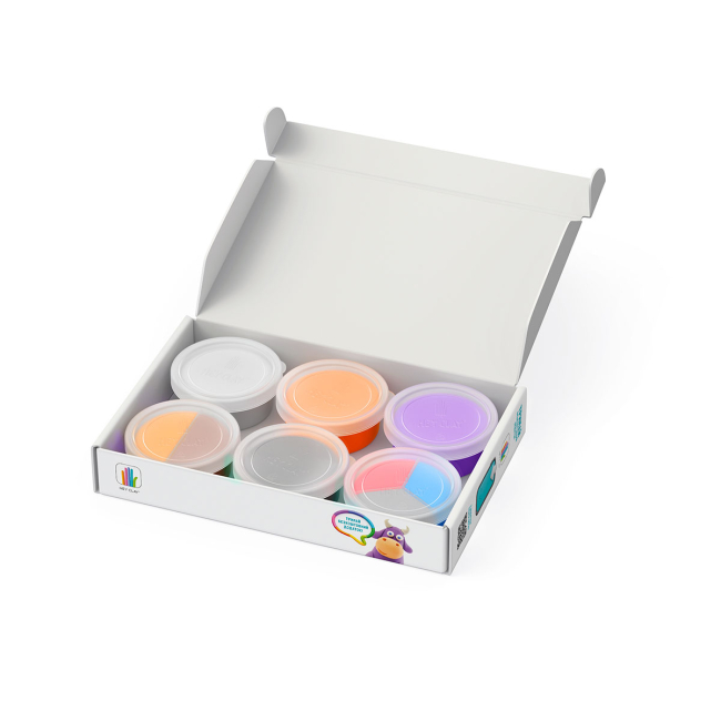 Наборы для лепки - Набор пластилина Липака Коровка, песик, овца (60024-UA01)#2