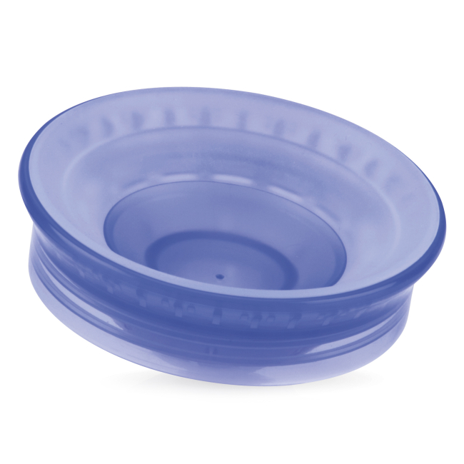 Товары по уходу - Чашка-непроливайка Nuby 360 с крышкой голубая (NV0414003blu)#2