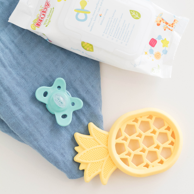 Брязкальця, прорізувачі - Прорізувач Nuby Ананас (NV06007pin)#3