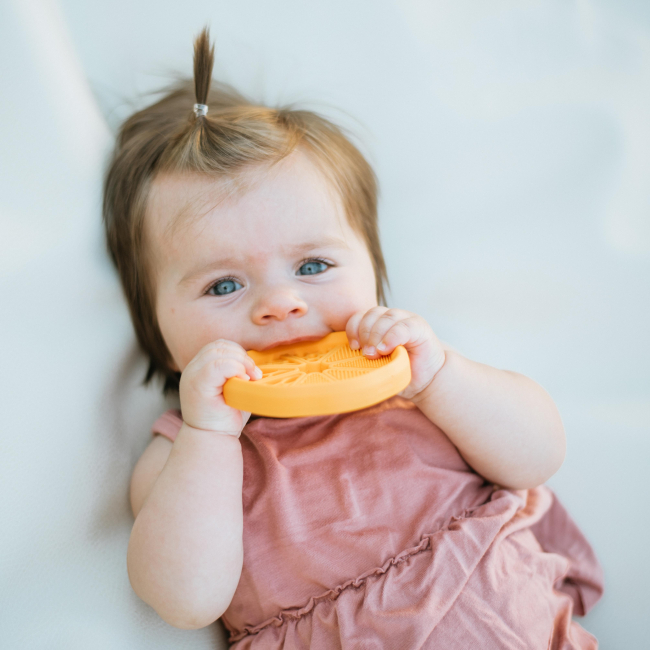 Погремушки, прорезыватели - Прорезыватель Nuby Апельсин (NV06007orang)#3