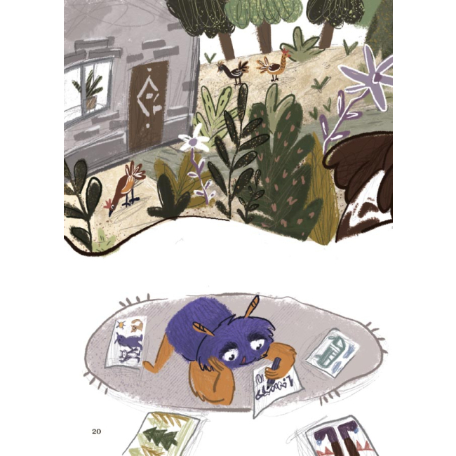 Пізнавальні книги (4-10 років) - Книжка «Я і монстрик Жоржик Як бути у безпеці» Анастасія Варнавська (9786170039934)#5