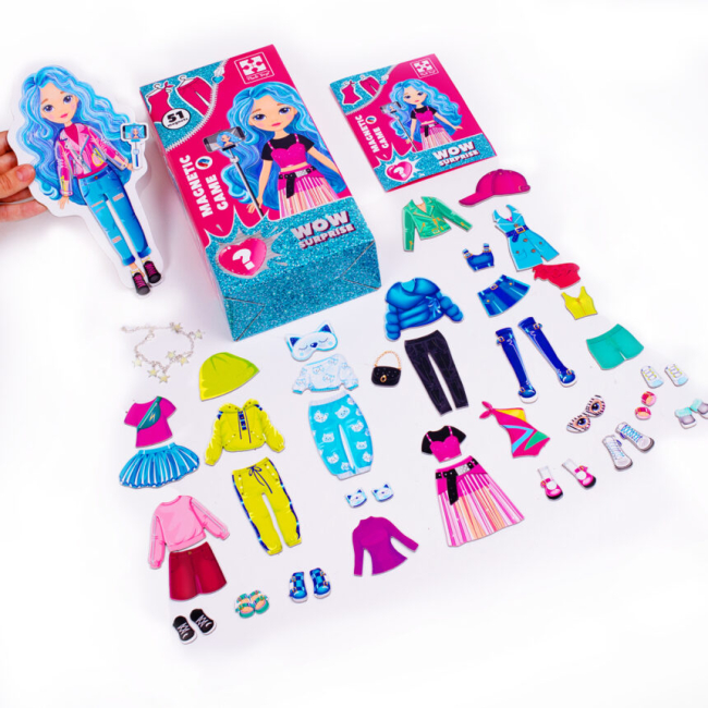 Настольные игры - Настольная игра Vladi Toys Магнитная одевашка (VT3210-12)#2