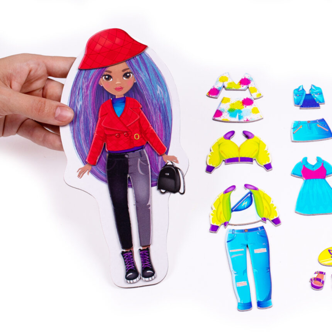 Настільні ігри - Настільна гра Vladi Toys Магнітна одягалка (VT3210-15)#3