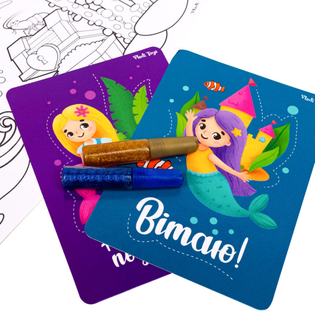 Наборы для творчества - Игровой набор Vladi Toys Магия русалки (VT8080-01)#3