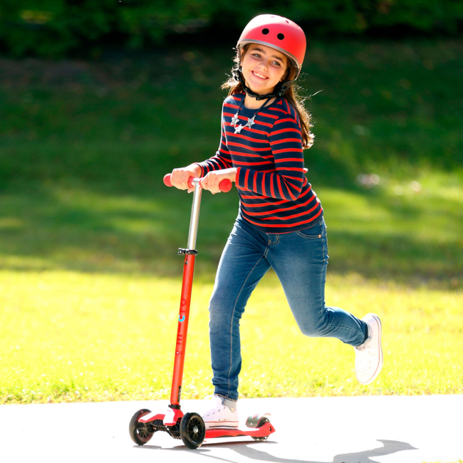 Самокаты - Самокат Micro Maxi Deluxe красный (MMD026)#5