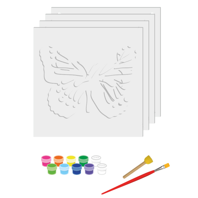 Набори для творчості - 3D картина Rosa Talent Метелик 3 17 х 17 см (N0003516)#3