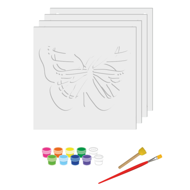 Набори для творчості - 3D картина Rosa Talent Метелик 4 17 х 17 см (N0003517)#3