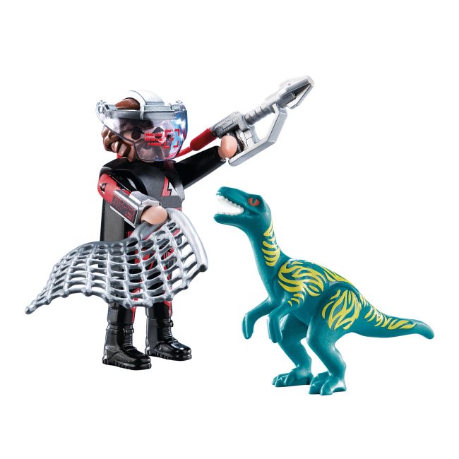 Конструкторы с уникальными деталями - Конструктор Playmobil Dino rise Охота на велоцираптора (70693)#2