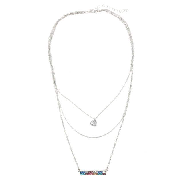 Бижутерия и аксессуары - Подвеска на цепочке Create It! Со стразами в ассортименте (84346)#2