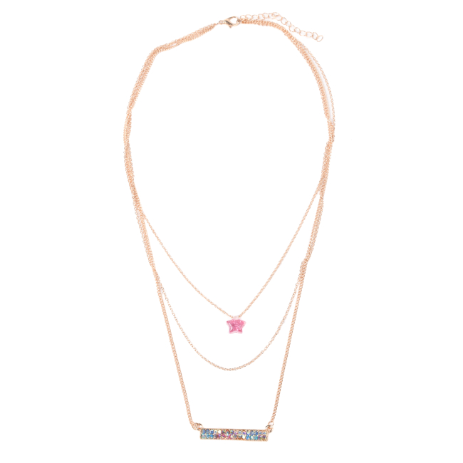 Бижутерия и аксессуары - Подвеска на цепочке Create It! Со стразами в ассортименте (84346)#3