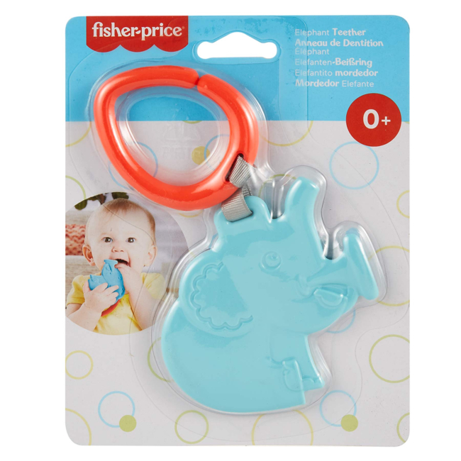 Погремушки, прорезыватели - Прорезыватель Fisher-Price Первые друзья малыша Слоненок (GYN23/GYN25)#2