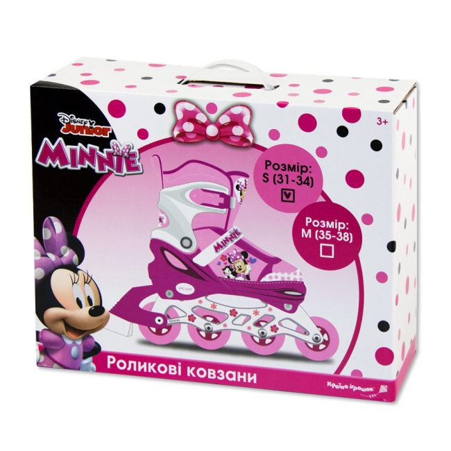 Ролики дитячі - Роликові ковзани Disney Мінні Маус S 31-34 (RL2114)#4