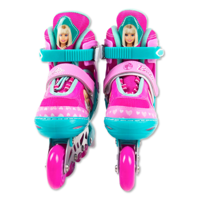 Ролики детские - Роликовые коньки Mattel Барби M 35-38 (RL2112)#2