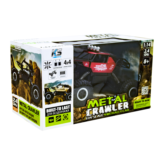 Радиоуправляемые модели - Машинка Sulong Toys Off-road Crawler Where the trail ends на радиоуправлении 1:14 красный (SL-121RHMR)#8